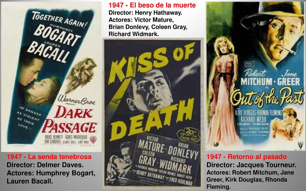 Director: Delmer Daves. Actores: Humphrey Bogart, Lauren Bacall.