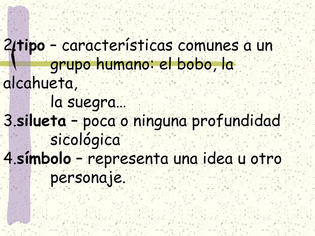 2.tipo – características comunes a un