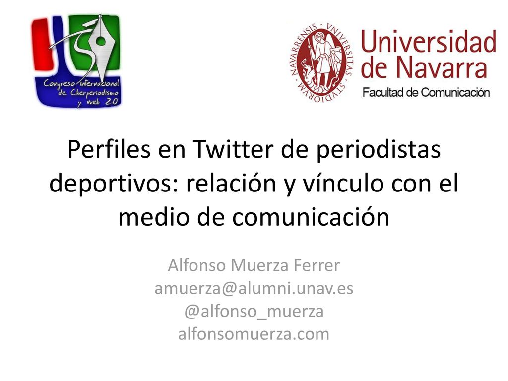Perfiles en Twitter de periodistas deportivos: relación y vínculo con el medio de comunicación