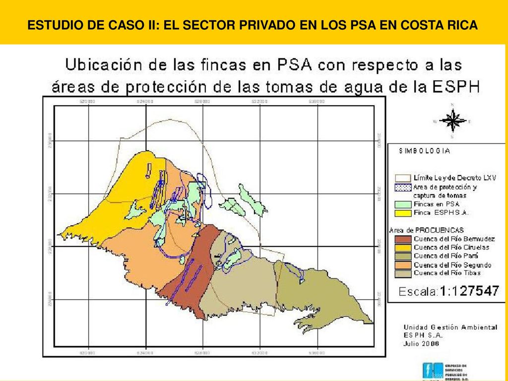 ESTUDIO DE CASO II: EL SECTOR PRIVADO EN LOS PSA EN COSTA RICA