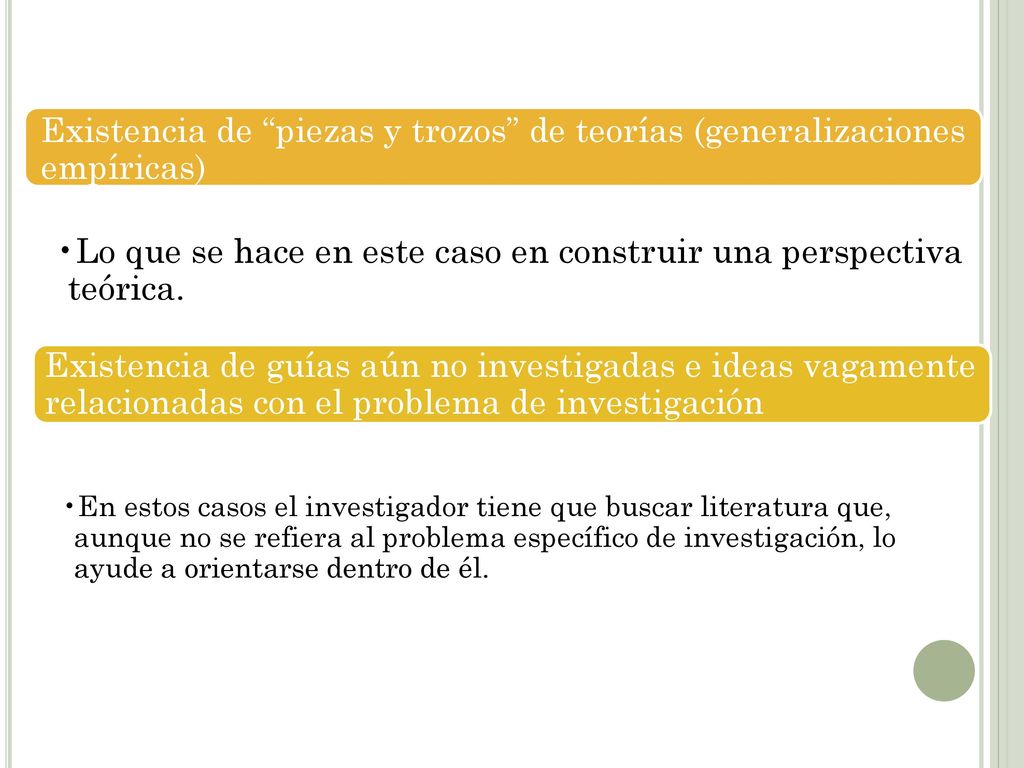 Lo que se hace en este caso en construir una perspectiva teórica.
