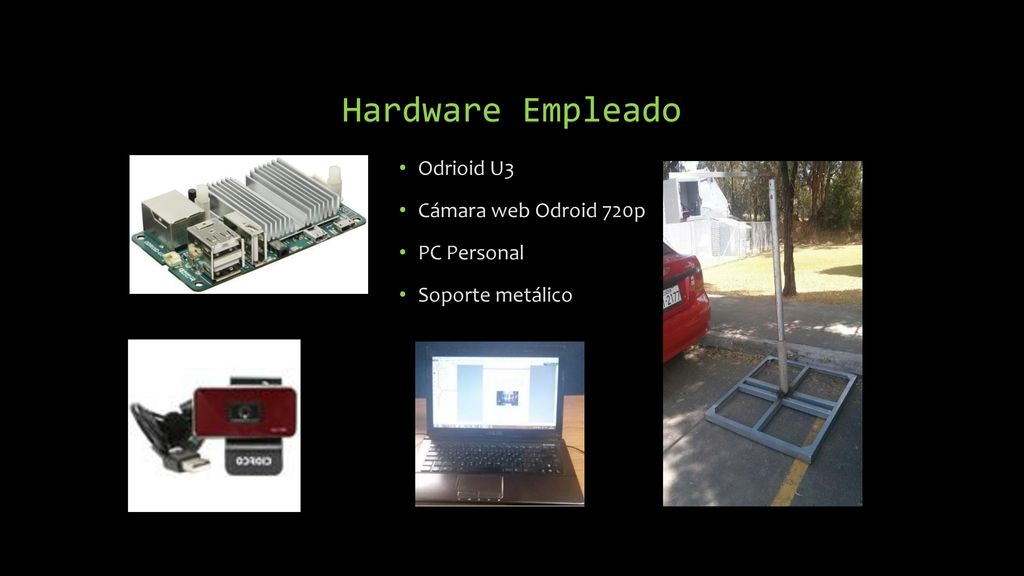 Hardware Empleado Odrioid U3 Cámara web Odroid 720p PC Personal