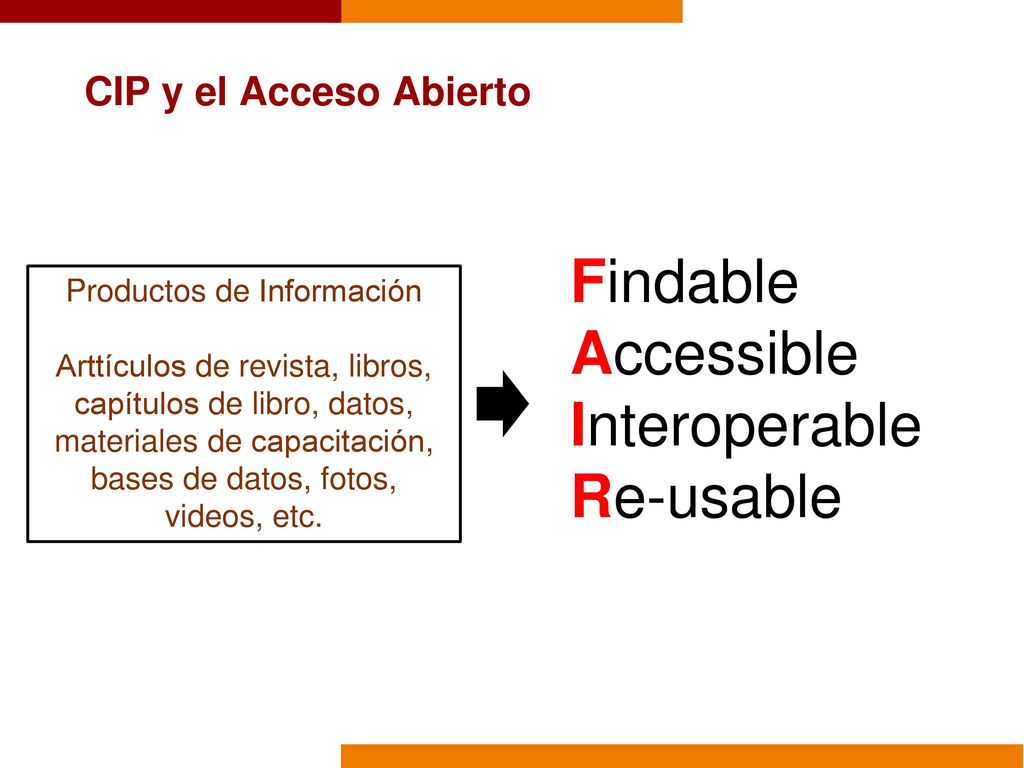 Productos de Información