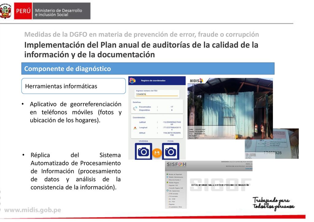 Medidas de la DGFO en materia de prevención de error, fraude o corrupción