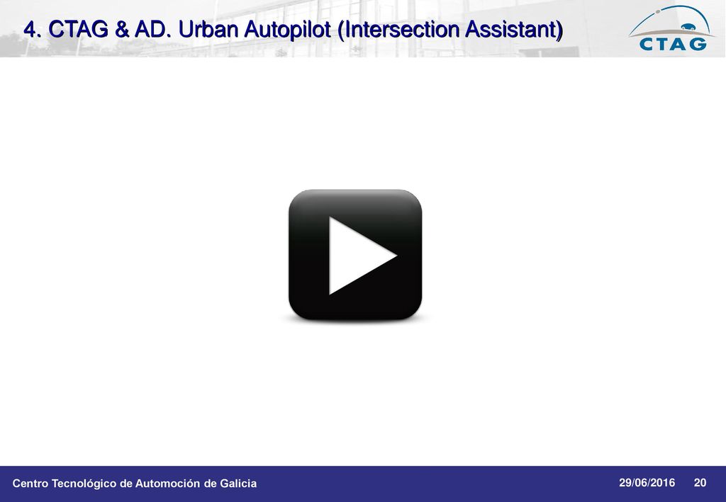 4. CTAG & AD. Urban Autopilot (Intersection Assistant)