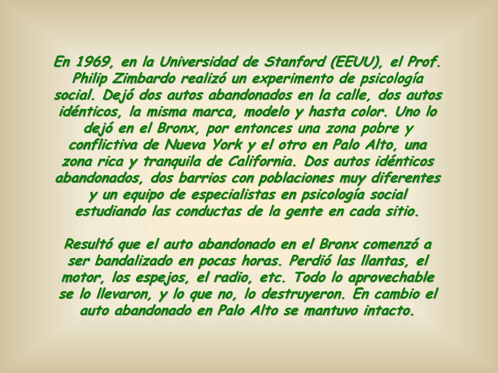 En 1969, en la Universidad de Stanford (EEUU), el Prof