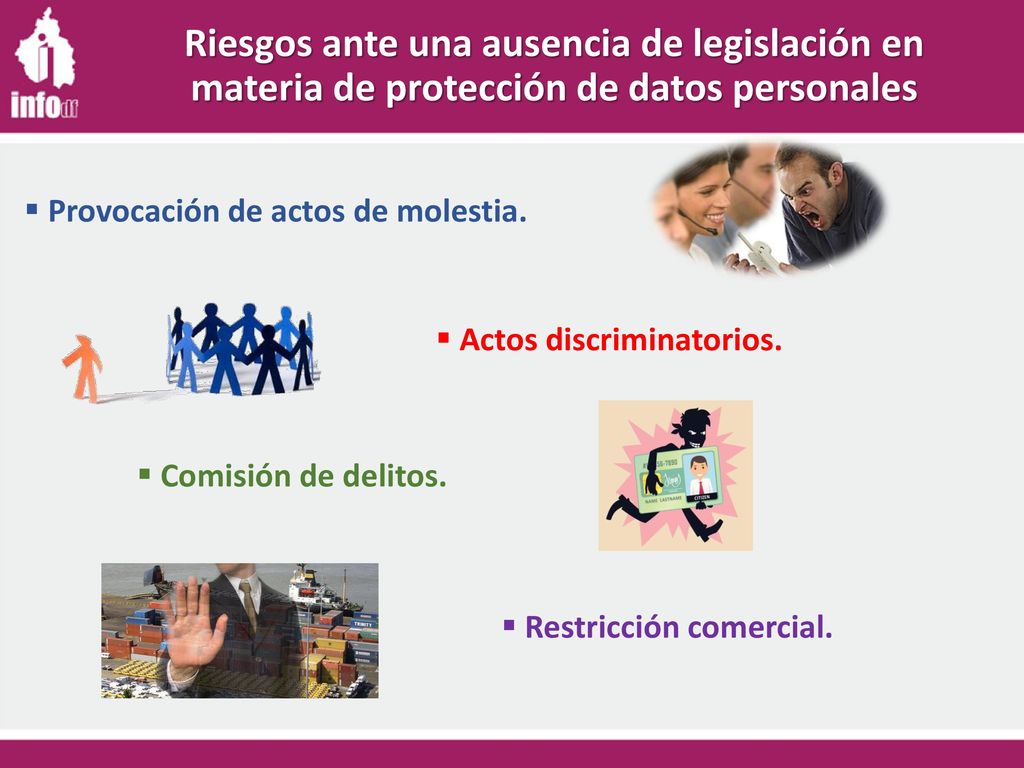 Riesgos ante una ausencia de legislación en materia de protección de datos personales