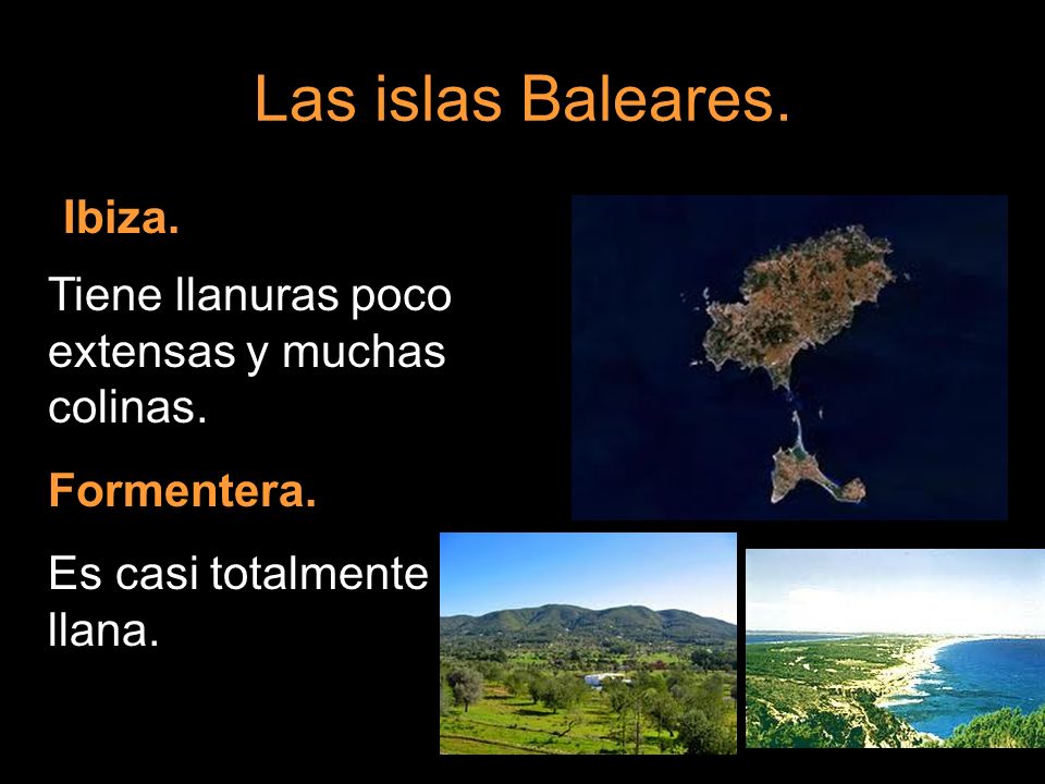 Las islas Baleares. Ibiza.