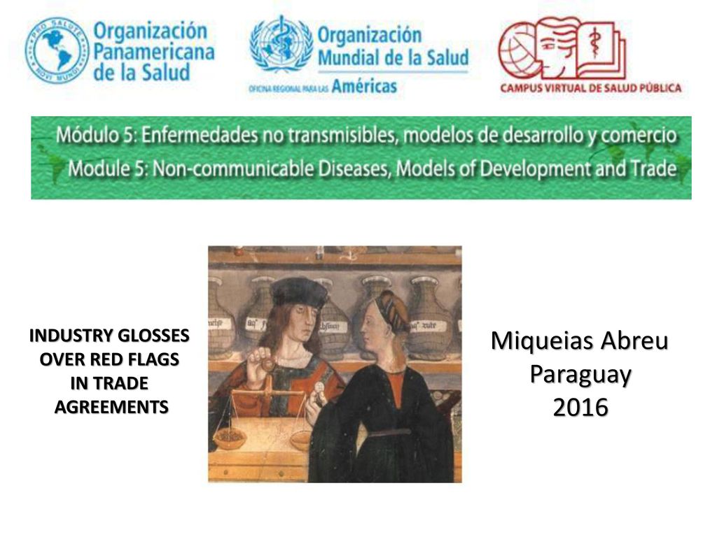 Miqueias Abreu Paraguay 2016 INDUSTRY GLOSSES OVER RED FLAGS IN TRADE