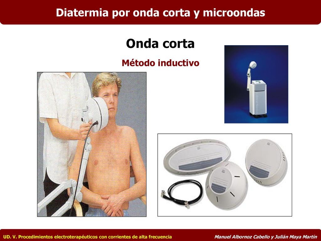 Diatermia por onda corta y microondas