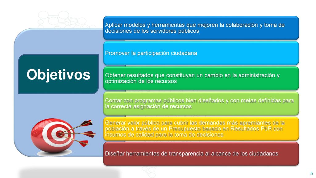 Aplicar modelos y herramientas que mejoren la colaboración y toma de decisiones de los servidores públicos