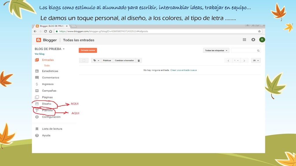 Los blogs como estímulo al alumnado para escribir, intercambiar ideas, trabajar en equipo…