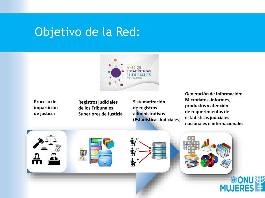 Objetivo de la Red: Generación de Información: Microdatos, informes,