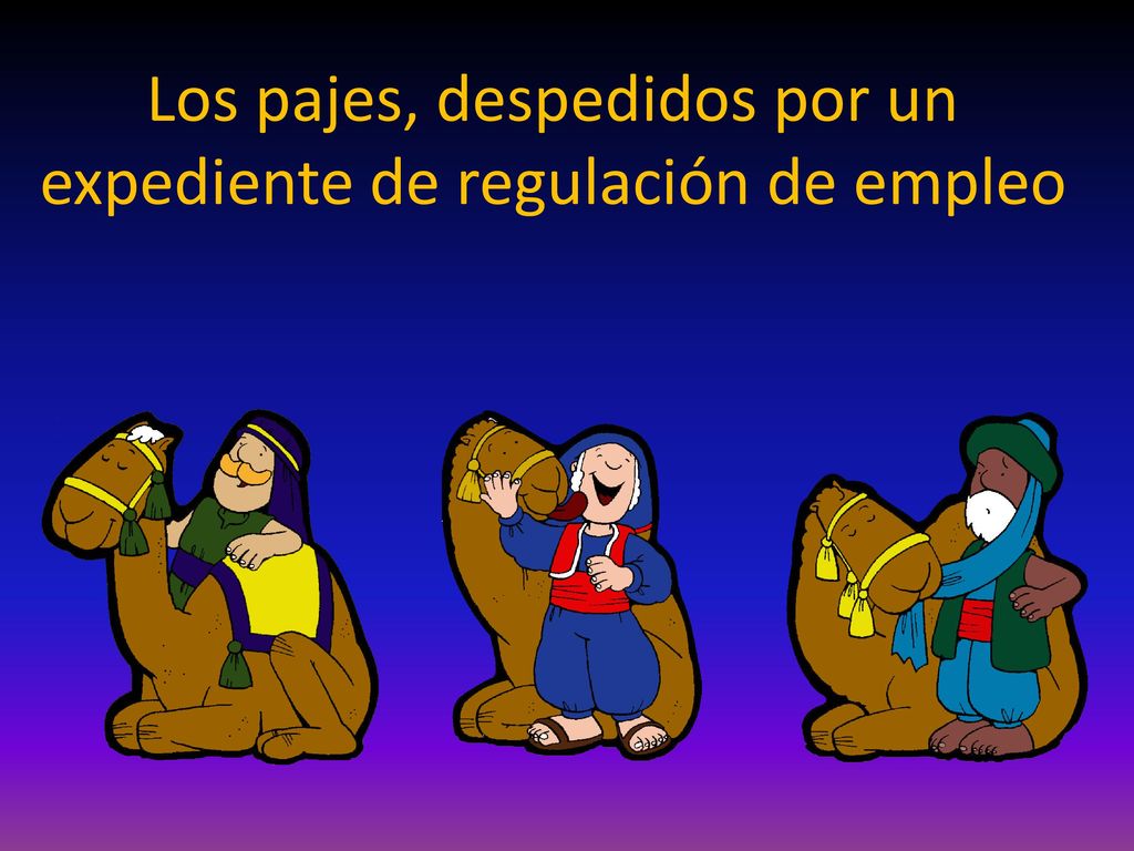 Los pajes, despedidos por un expediente de regulación de empleo