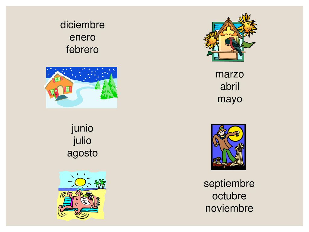 marzo abril mayo diciembre enero febrero junio julio agosto septiembre octubre noviembre