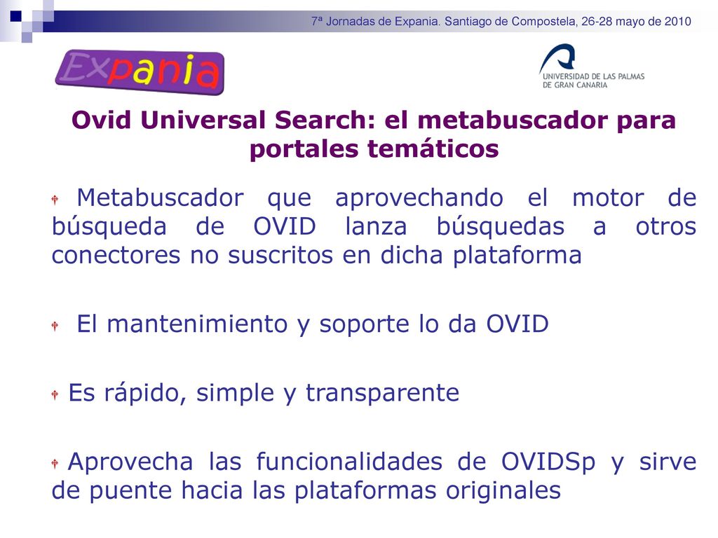 Ovid Universal Search: el metabuscador para portales temáticos