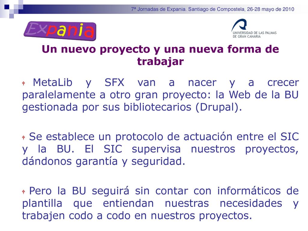 Un nuevo proyecto y una nueva forma de trabajar