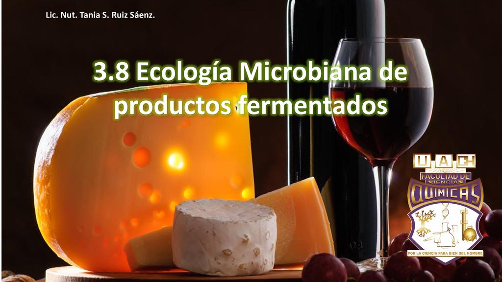 3.8 Ecología Microbiana de productos fermentados