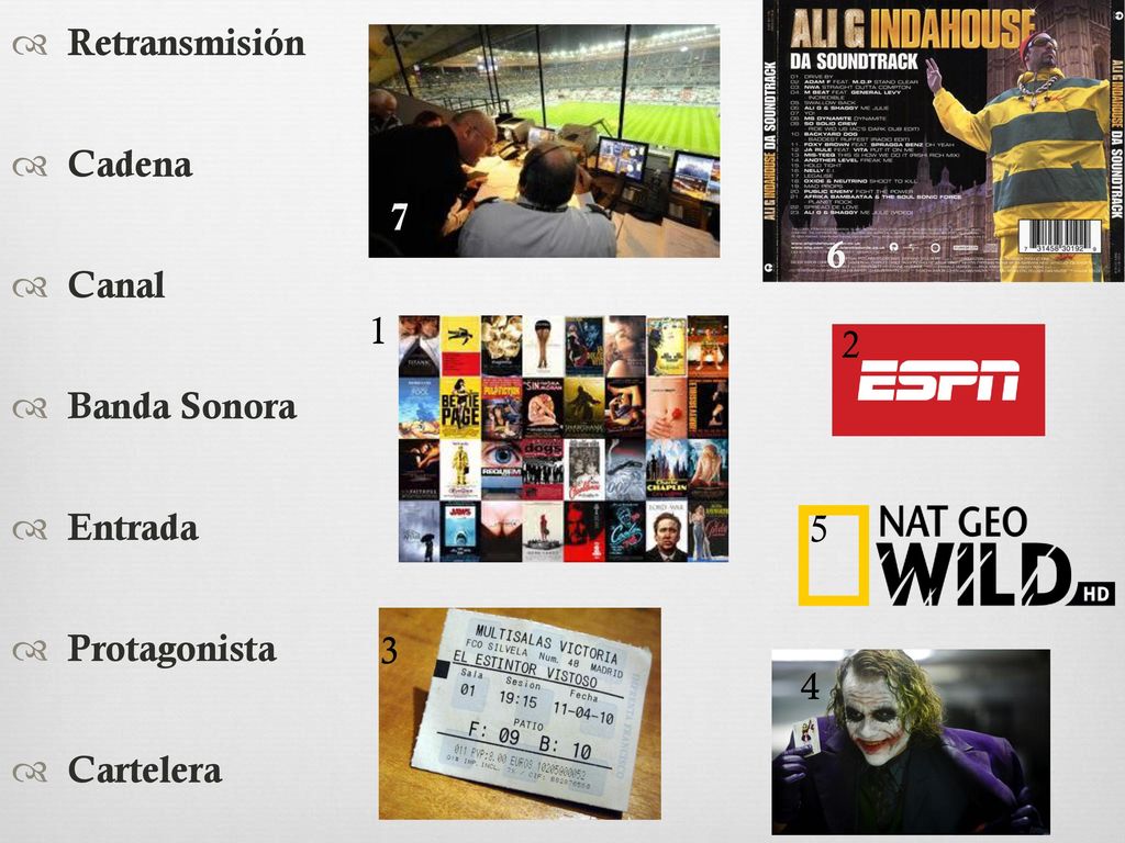 ¿Qué tipo de películas y programas de telvisión te gustan