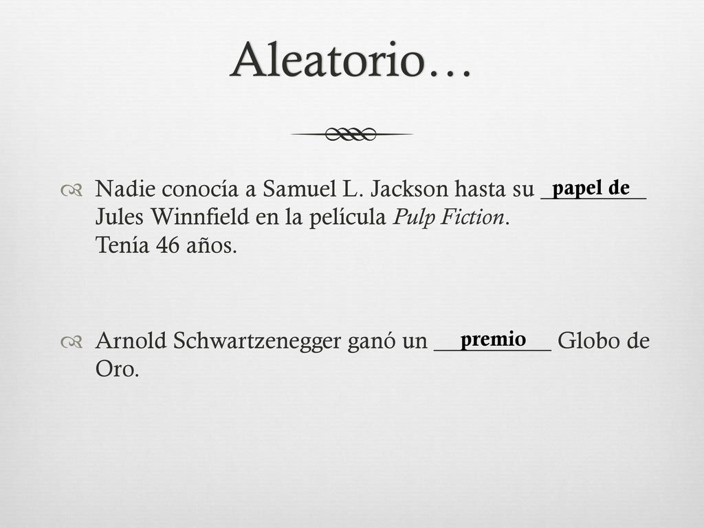 Aleatorio… El nombre real de Sigourney Weaver es Susan Weaver. Ella cambió su nombre por un _________ de la novela The Great Gatsby.