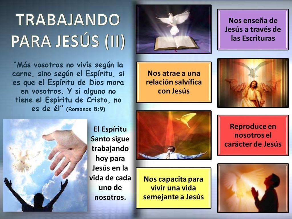 Más vosotros no vivís según la carne, sino según el Espíritu, si es que el Espíritu de Dios mora en vosotros. Y si alguno no tiene el Espíritu de Cristo, no es de él (Romanos 8:9)