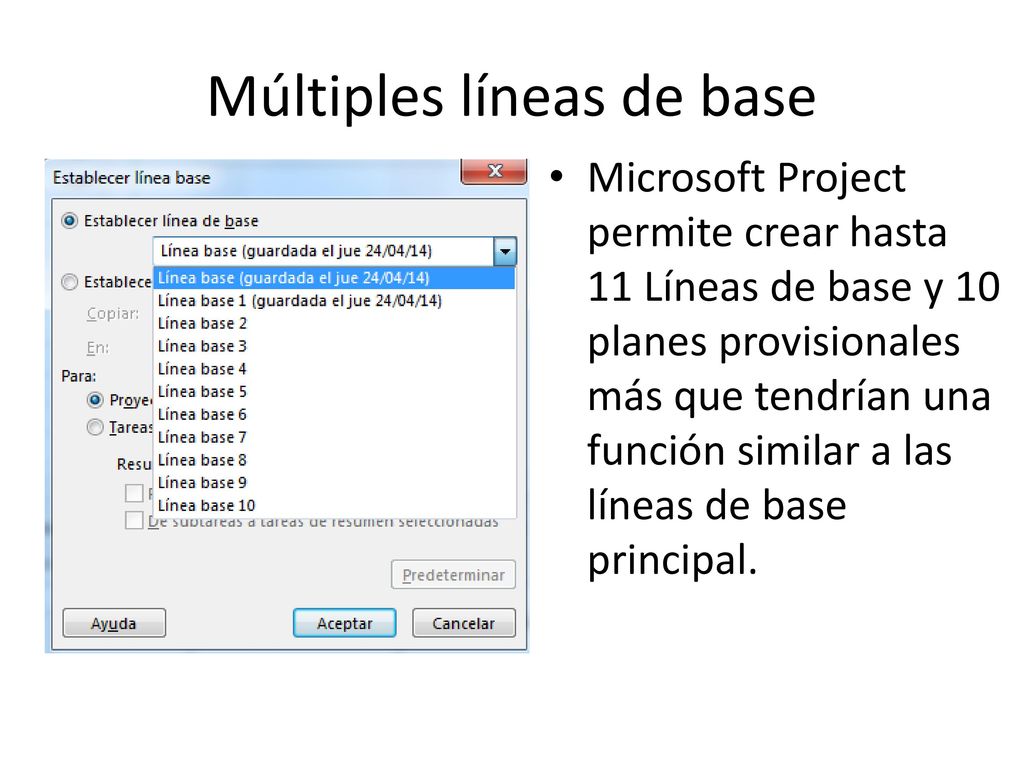 Tabla de trabajo Permite hacer el seguimiento del trabajo de cada tarea