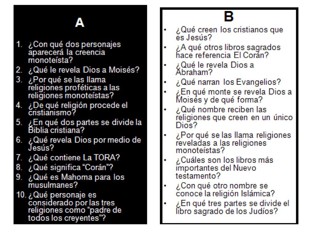 COPIA LAS SIGUIERNTES CUESTIONES Y RESPONDELAS EN TU CUADERNO, PUES ALGUNA DE ELLAS CAERÁN EN UN EJERCICIO QUE SE REALIZARÁ PARA COGER POSITIVOS DE CLASE.
