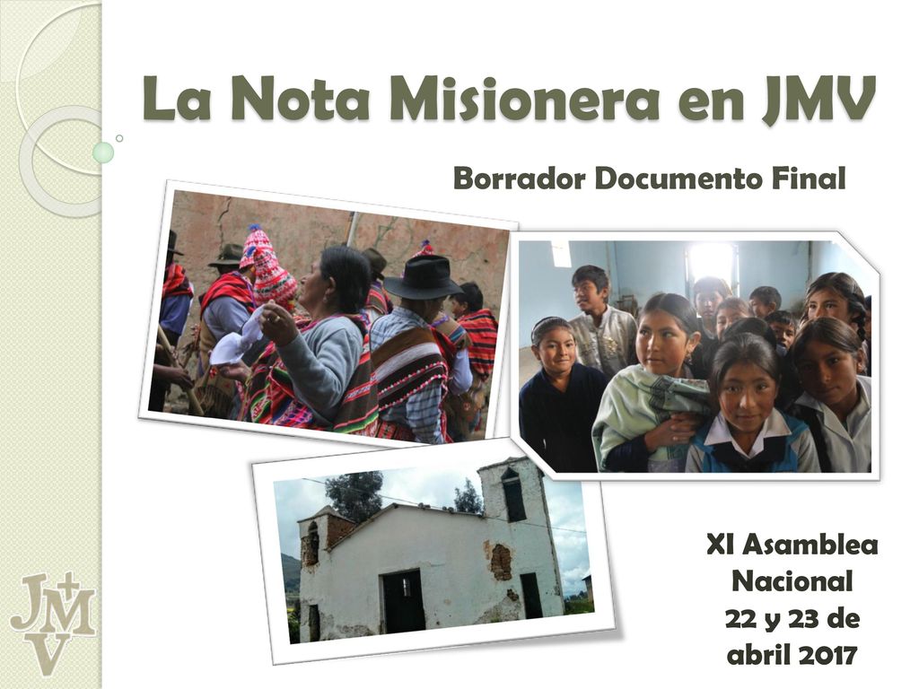 La Nota Misionera en JMV