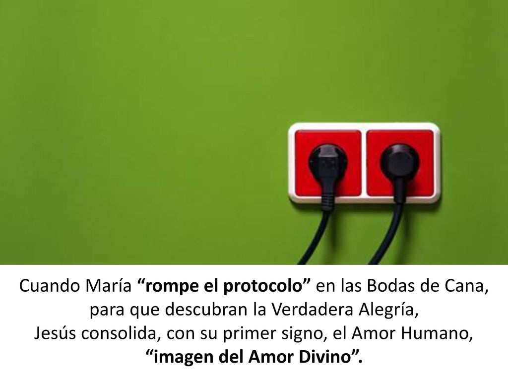 Cuando María rompe el protocolo en las Bodas de Cana, para que descubran la Verdadera Alegría,