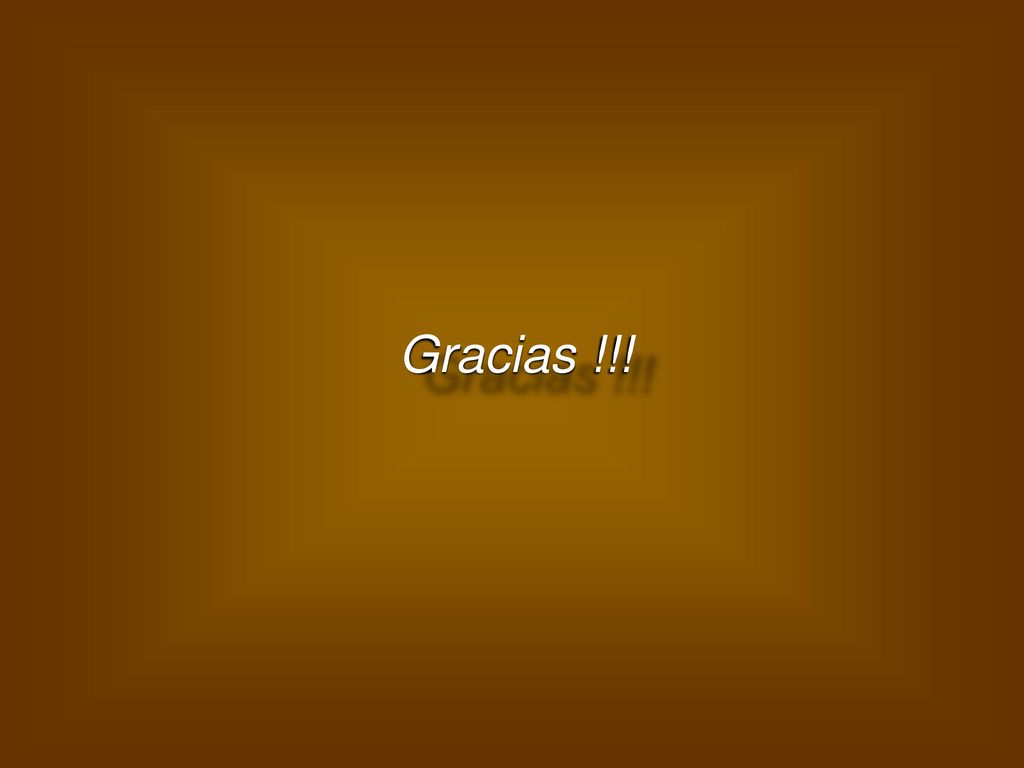 Gracias !!!