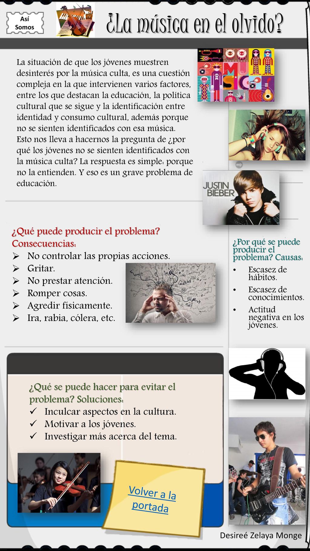La música expresa lo que no puede decirse con palabras