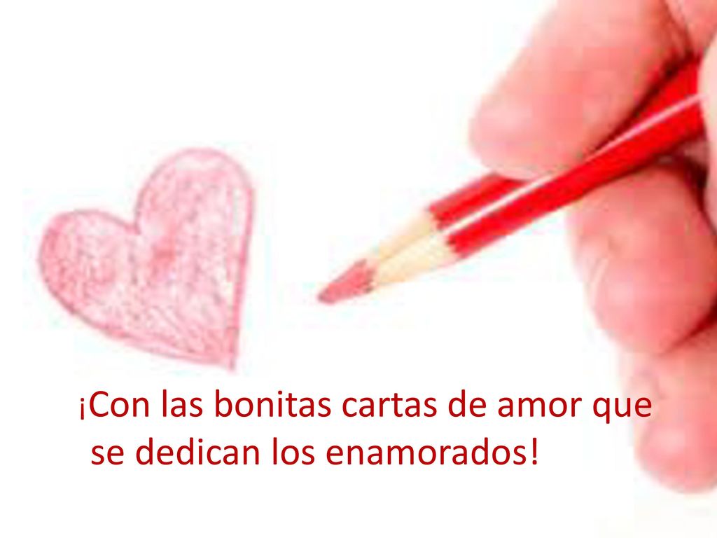 ¡Con las bonitas cartas de amor que se dedican los enamorados!