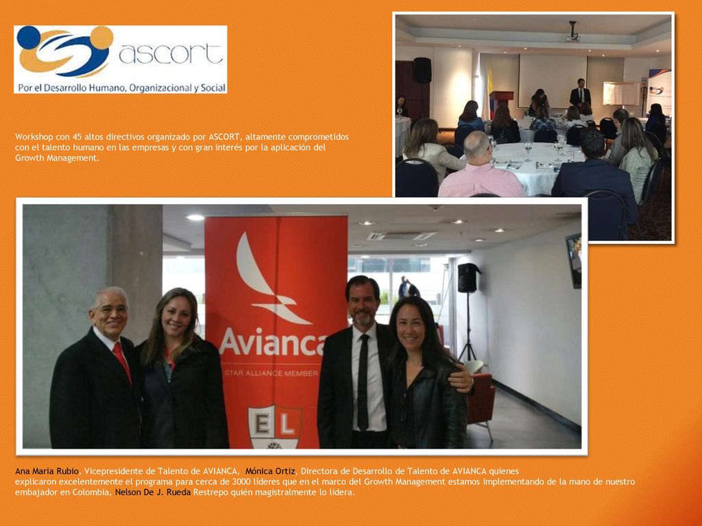 Workshop con 45 altos directivos organizado por ASCORT, altamente comprometidos