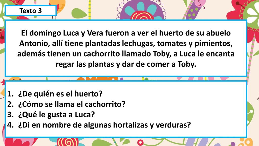 ¿Cómo se llama el cachorrito ¿Qué le gusta a Luca