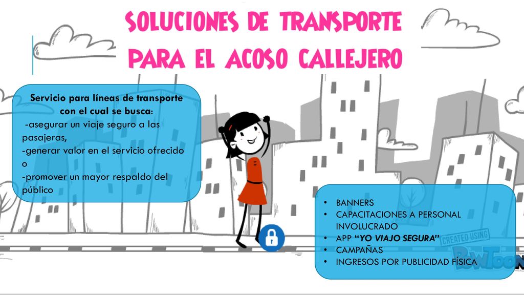 Servicio para líneas de transporte con el cual se busca:
