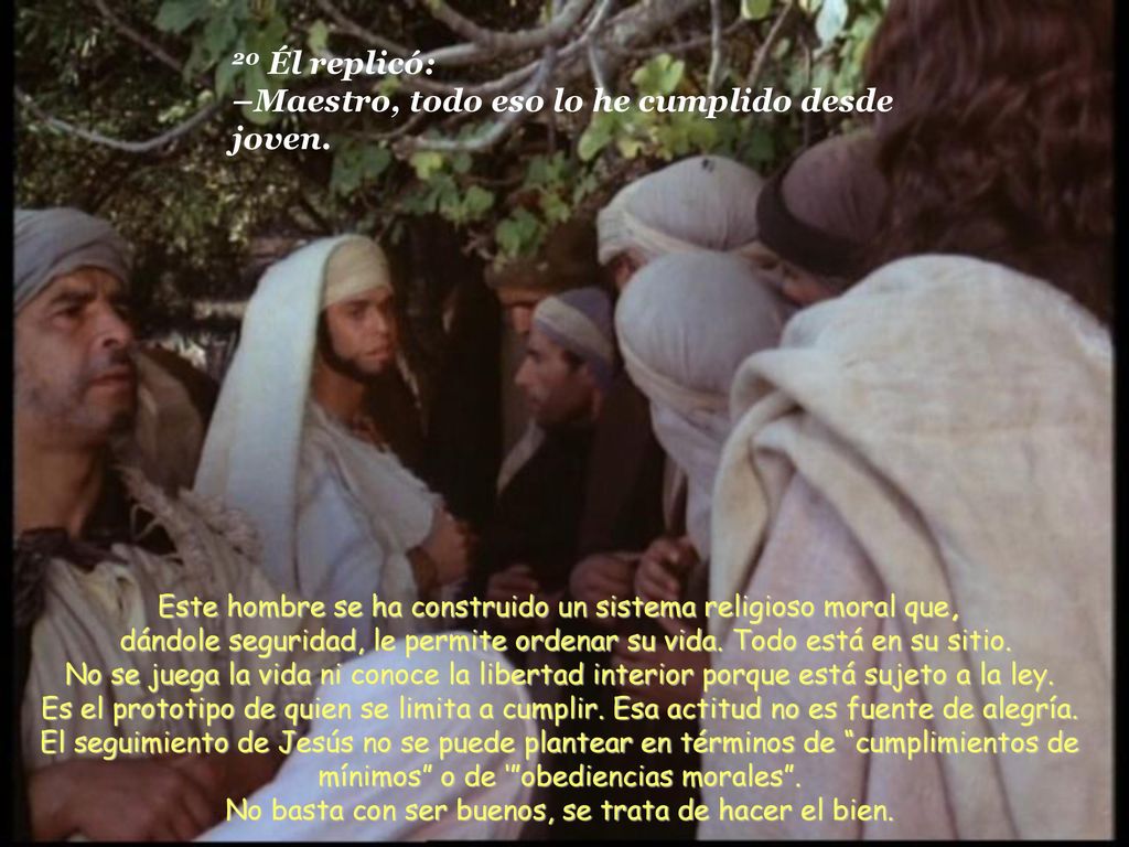 No basta con ser buenos, se trata de hacer el bien.