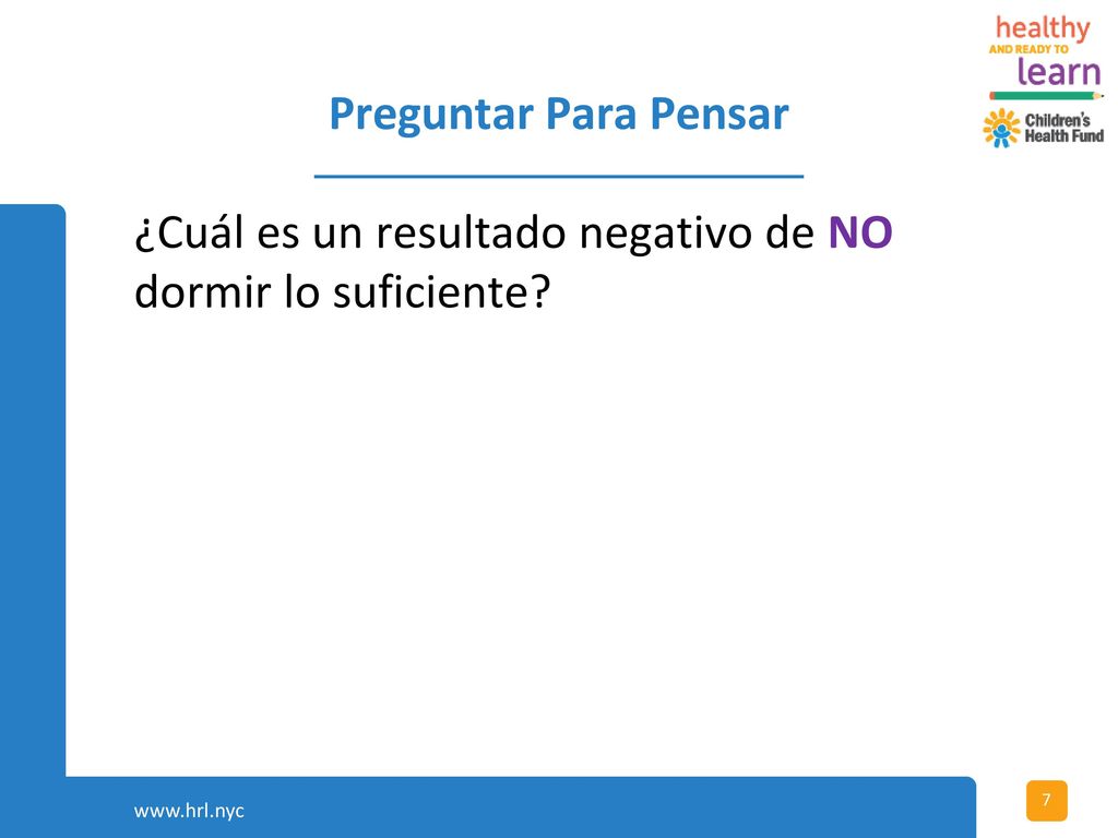 ¿Cuál es un resultado negativo de NO dormir lo suficiente
