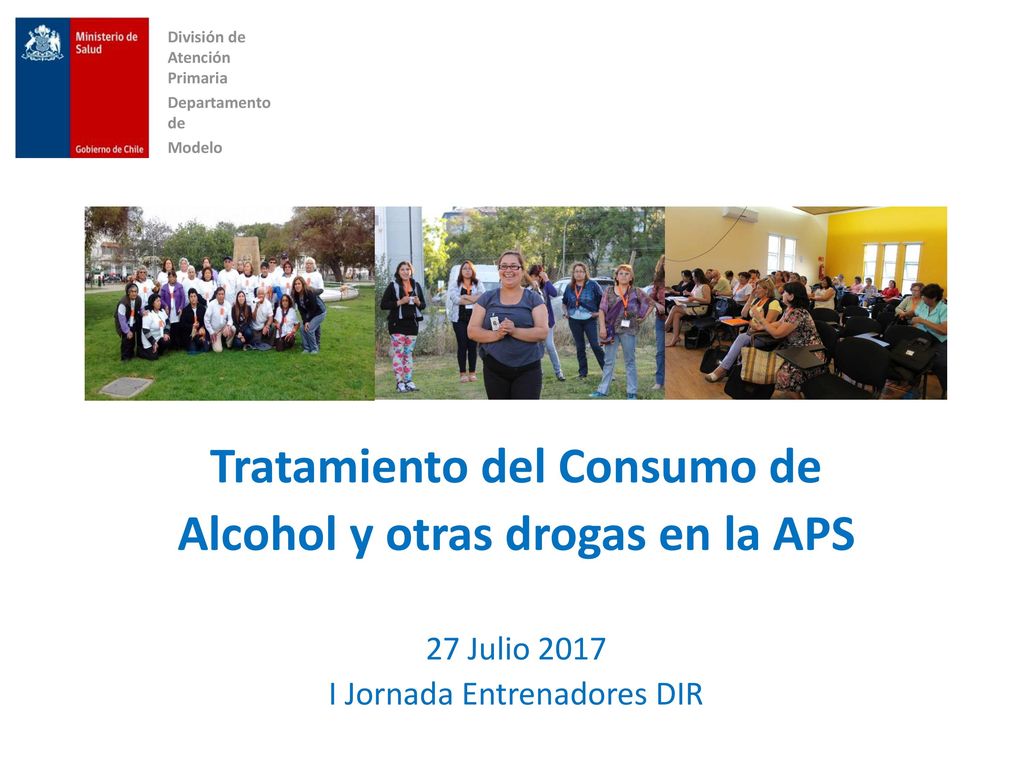 Tratamiento del Consumo de Alcohol y otras drogas en la APS