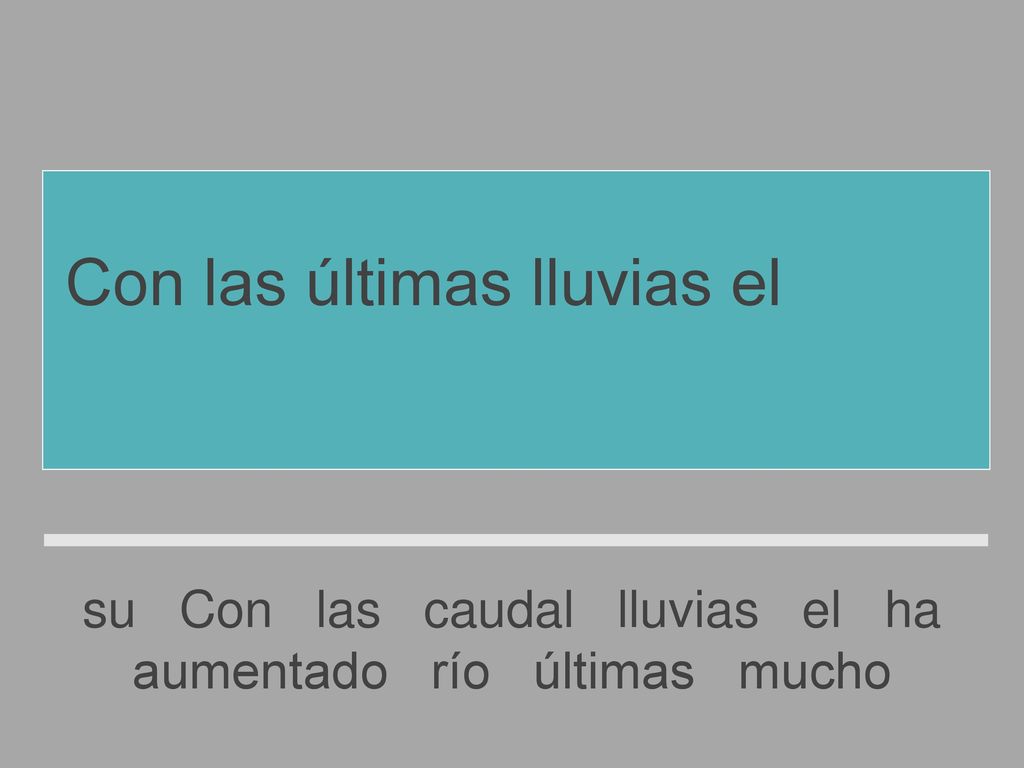 Con las últimas lluvias el río ha aumentado mucho su caudal