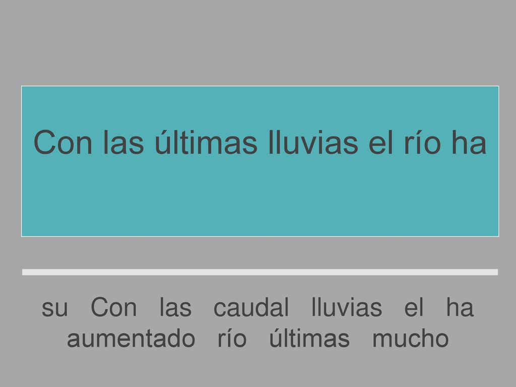 Con las últimas lluvias el río ha aumentado mucho su caudal