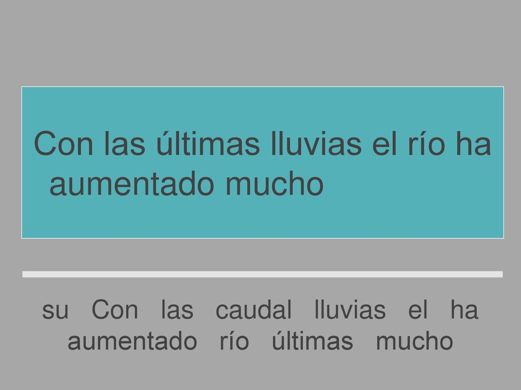 Con las últimas lluvias el río ha aumentado mucho su caudal