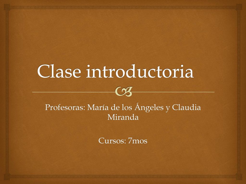 Profesoras: María de los Ángeles y Claudia Miranda Cursos: 7mos