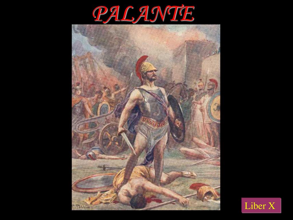 PALANTE Asamblea de los dioses: Júpiter decide que el destino debe seguir su curso.
