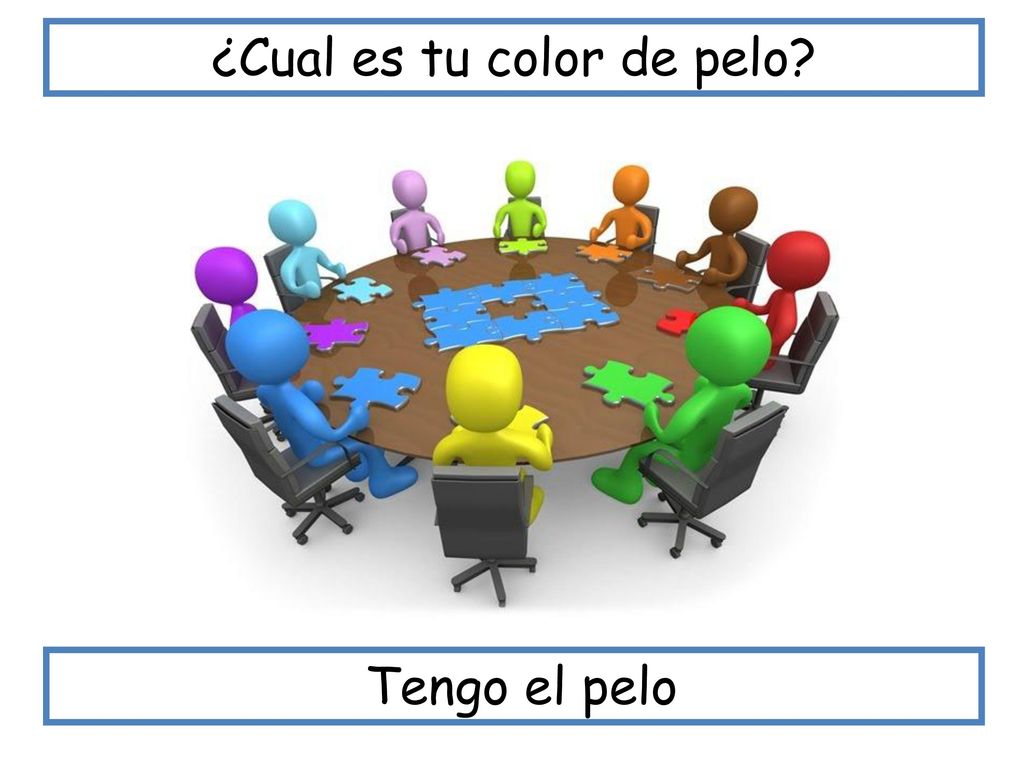 ¿Cual es tu color de pelo