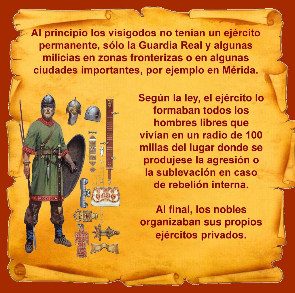 Al final, los nobles organizaban sus propios ejércitos privados.