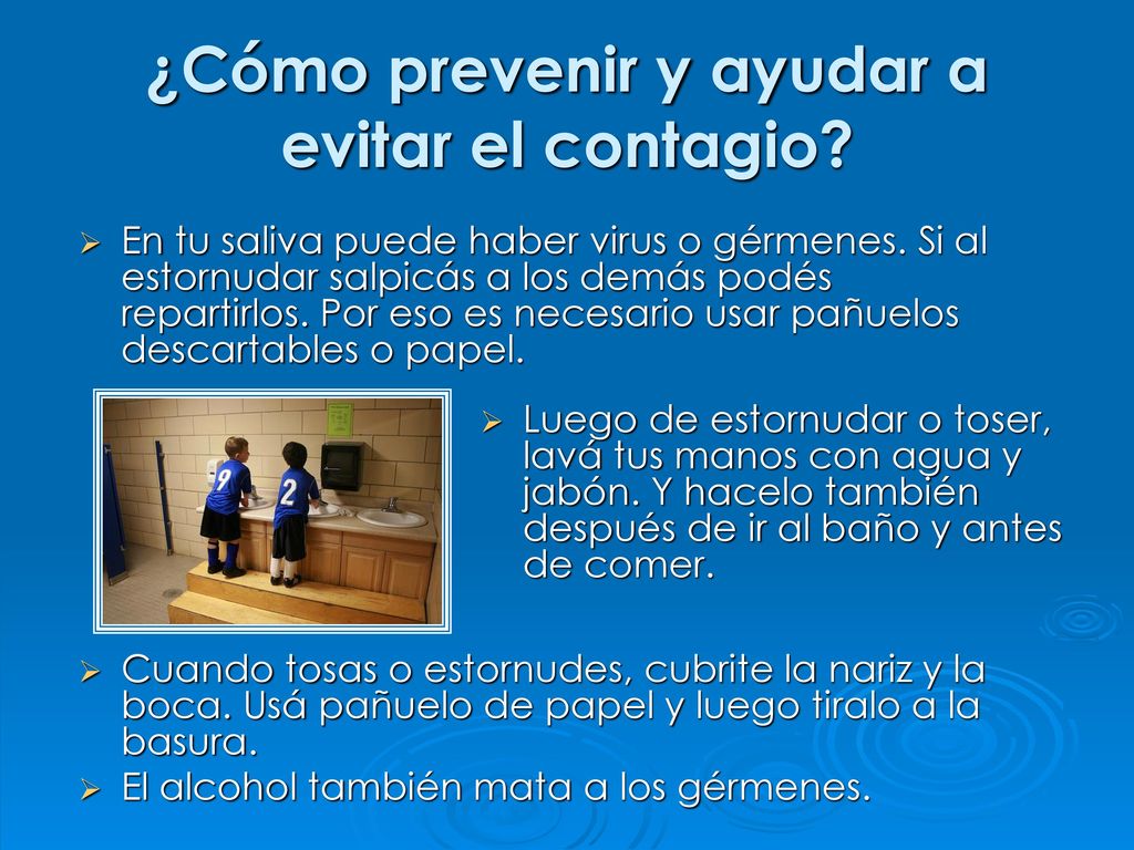 ¿Cómo prevenir y ayudar a evitar el contagio