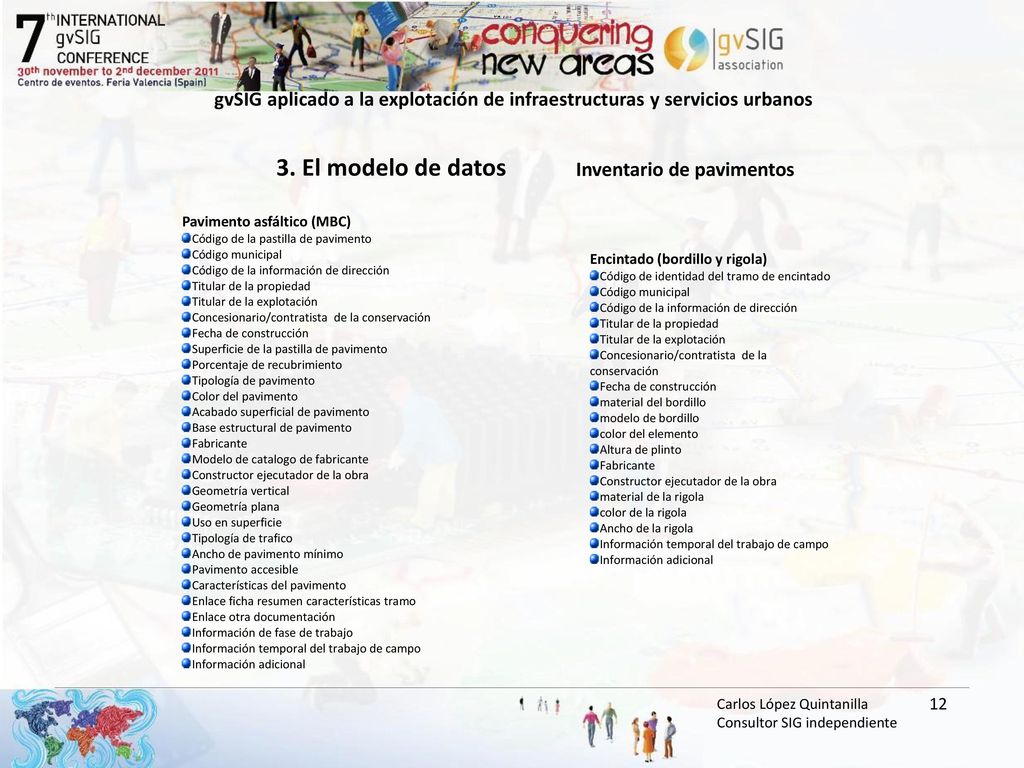 gvSIG aplicado a la explotación de infraestructuras y servicios urbanos