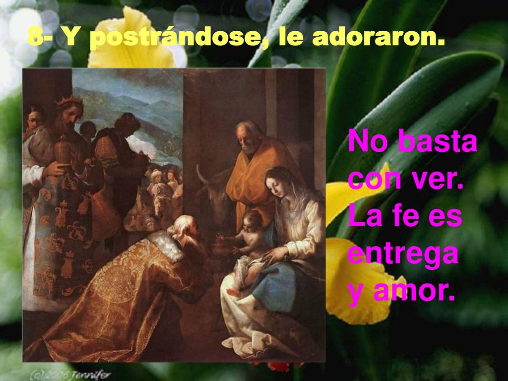 No basta con ver. La fe es entrega y amor.