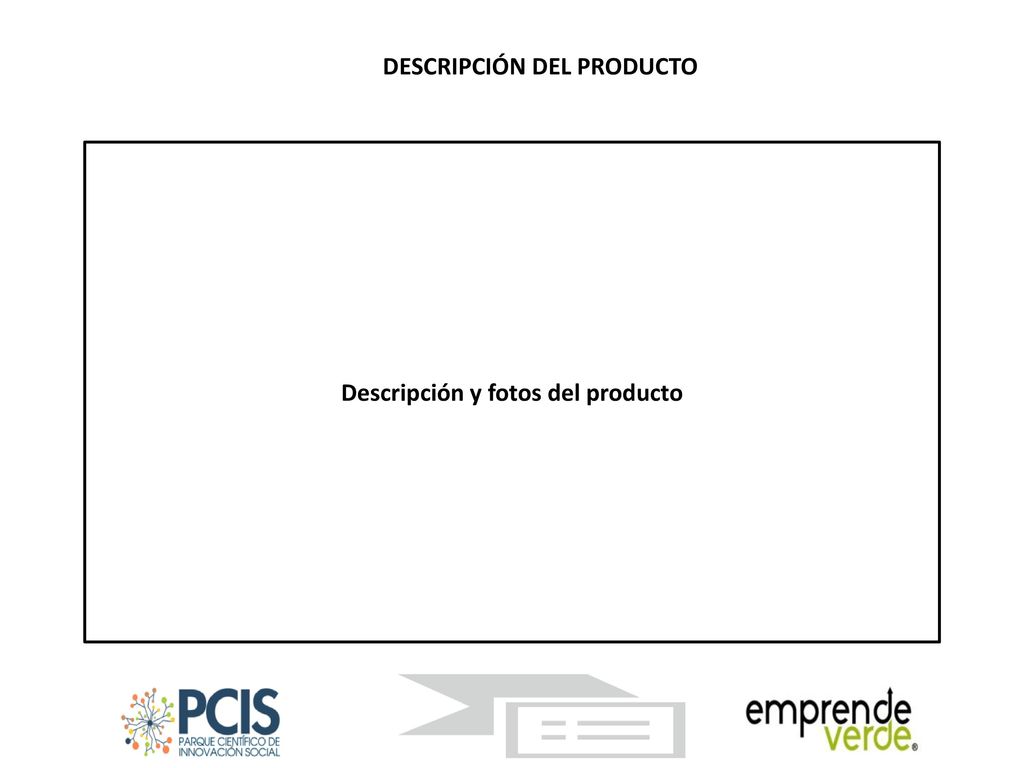 DESCRIPCIÓN DEL PRODUCTO Descripción y fotos del producto