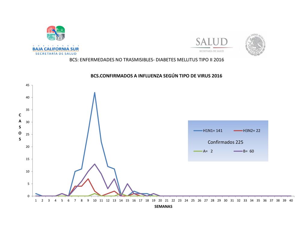 BCS: ENFERMEDADES NO TRASMISIBLES- DIABETES MELLITUS TIPO II 2016